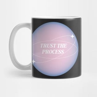 Trust the Process Pink Aura Mug